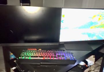 HP OMEN 25L Gaming PC + Lenovo Monitor Bundle - i7, RTX 2060 Super, Clean Win11