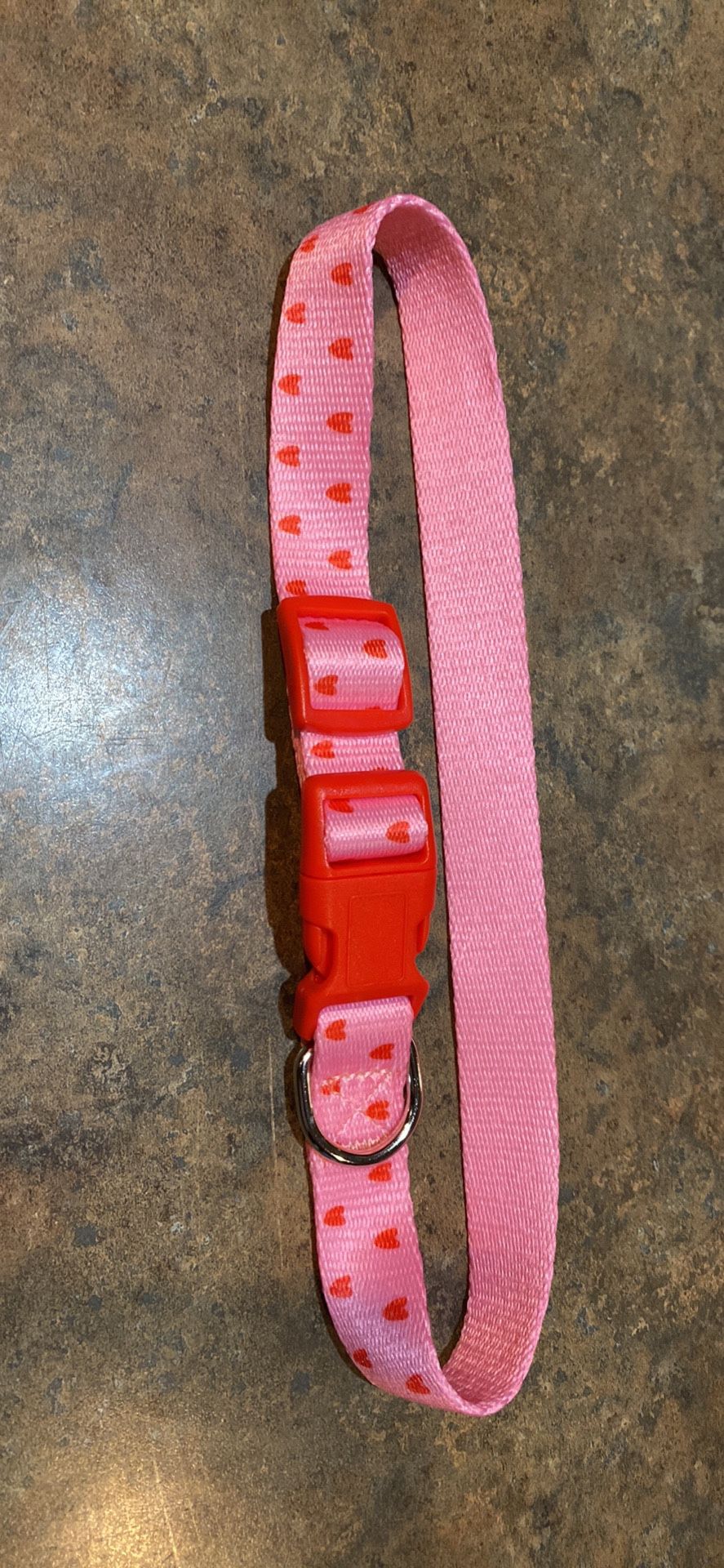Valentines Dog Collar Size Med. New