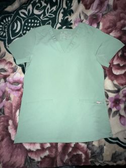 Figs Scrub Top - Jade