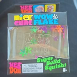 Nee Doh Nice Cube Wow Flake