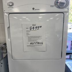 GE 120V 3.6-cu ft Stackable Portable Electric Dryer