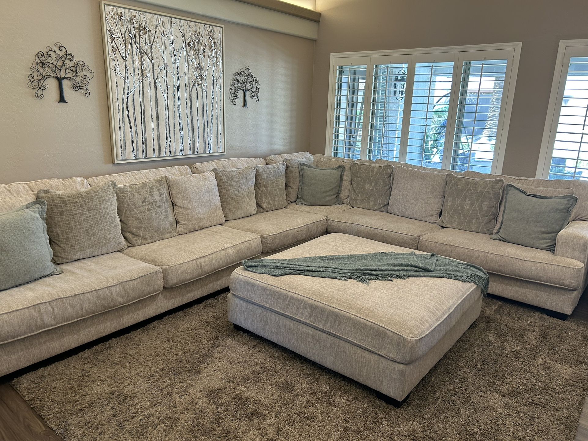 5 Piece Sectional Couch $1000 FIRM
