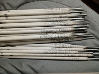 50 lb Lincoln Excalibur welding rod 6010 and 7018