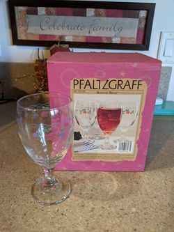 Pfaltzgraff Bonnie Brae- goblets