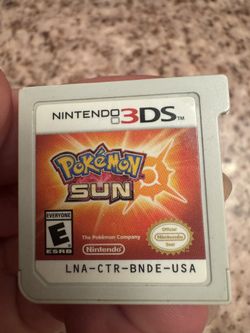 Pokemon sun For Nintendo 3DS