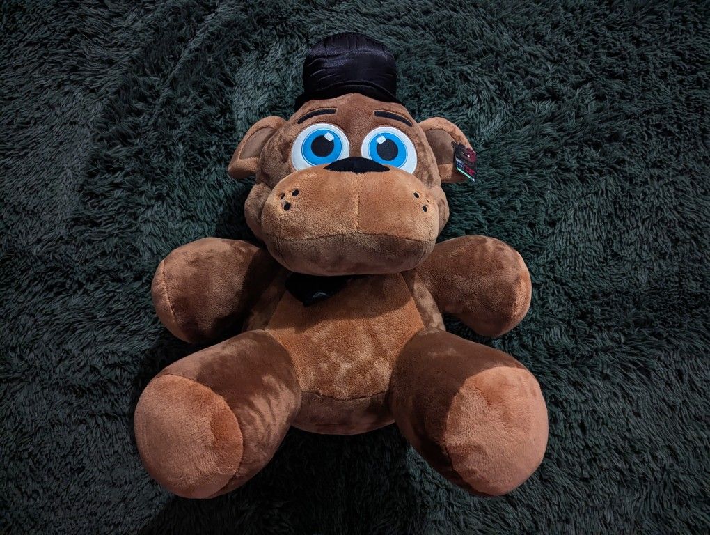 Jazwares Five Nights at Freddy's 20" Giant Classic Freddy Bear Plush 2025 NWT