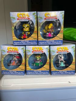 Crash Team Racing Funko Minis