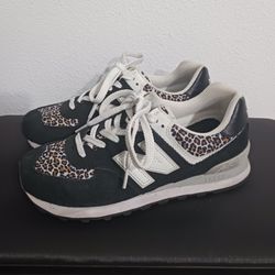 New balance leopard print sneakers