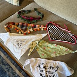 Lot Of Doggie Bandannas ALL FOR 10 