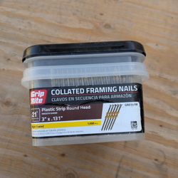 Grip-Rite GR0141M 3" x .131" 21° Framing Nails clavos