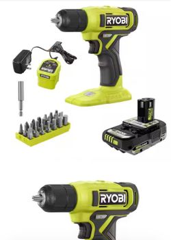 Drill/Driver Kit with (1) 2.0 Ah Battery, Charger & 22-Piece Screwdriving Driving Bit Set