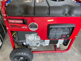 New  Craftsman 5600 Generator with Accessories