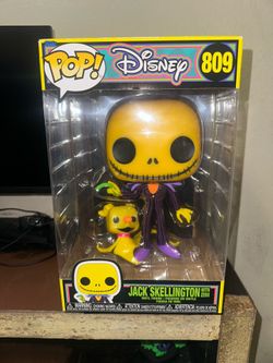 Funko Pop Disney Jack Skellington with Zero #809