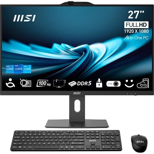 MSI - Pro AP272P 27" All-in-One PC - i7-14700 - 32GB Memory - 1TB SSD - W11 Pro - New 3Y Wtty