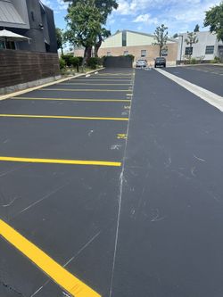 Seal Coating, Paving