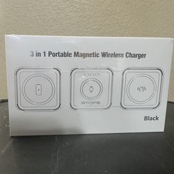 3 in 1 PORTABLE MAGNETIC CHARGER