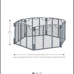 Evenflo Versatile Playspace In Cool grey Product Style (contact info removed)8