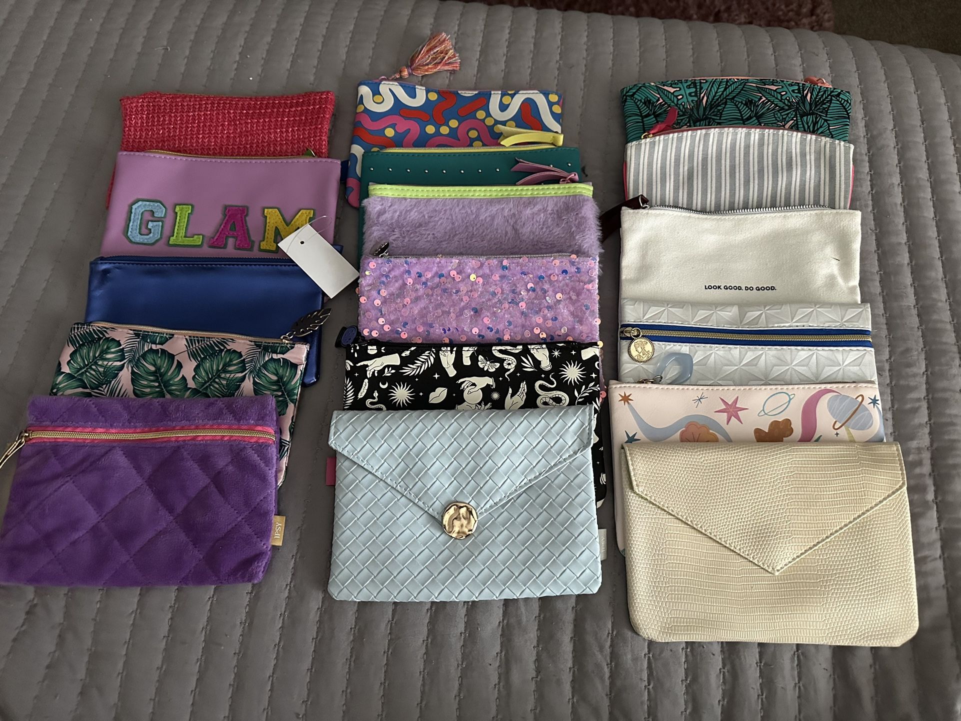Ipsy Makeup Bags. Selling All Together.