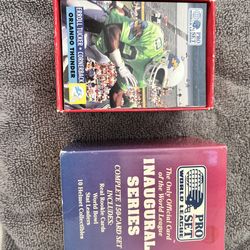 1991 PRO SET INAUGAURAL WORLD FOOTBALL CARD SET