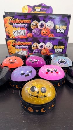 Halloween Mystery Blink Box Slime Set