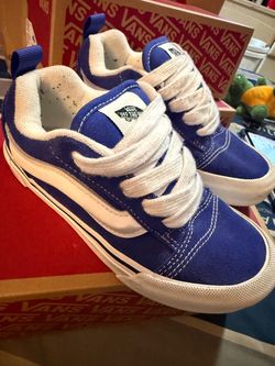 Little kids Vans Knu Skool Shoes - Size 1 - Blue