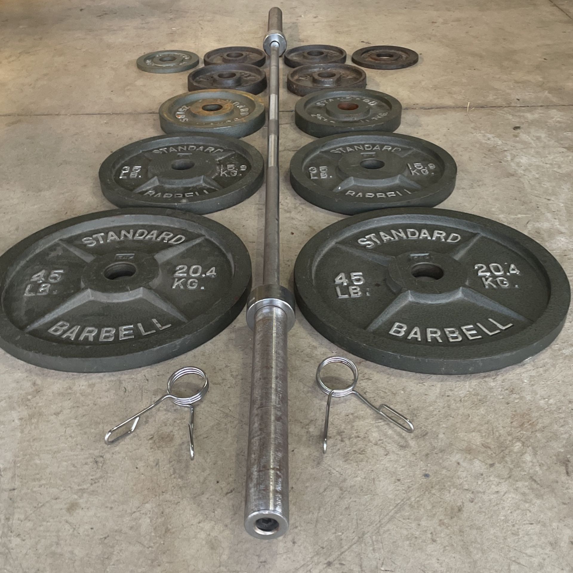 Olympic weight set for sale in murrieta ca offerup