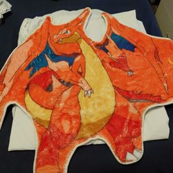 Charizard Shaped Rug Collectible 