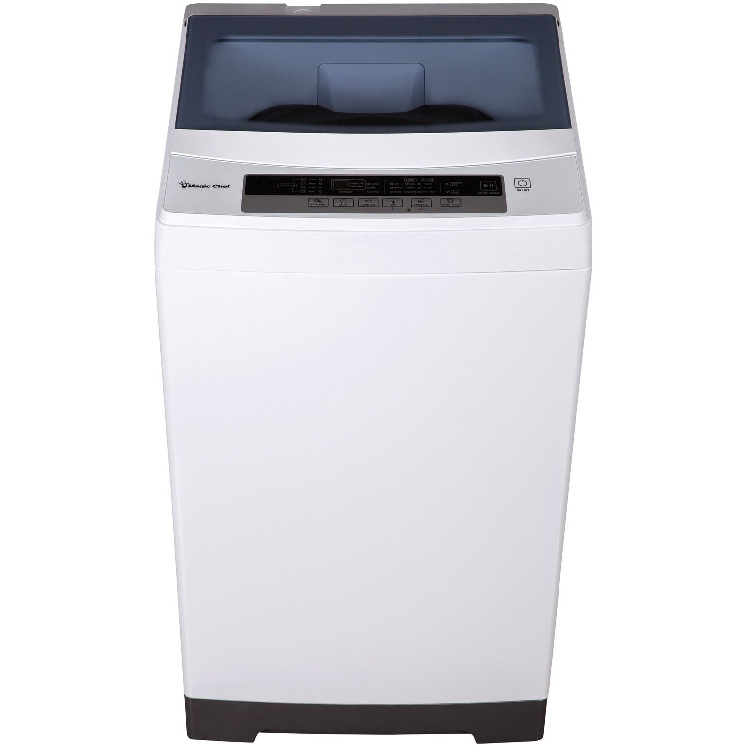 Magic Chef 1.6 Cu.ft. Topload Compact Washer, White White - 1.6 cu ft