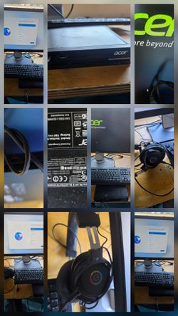 Acer Veriton VN46036 Mini-PC i5-6400T Bundle 8GB 256GB Monitor Google Pixel Headphone