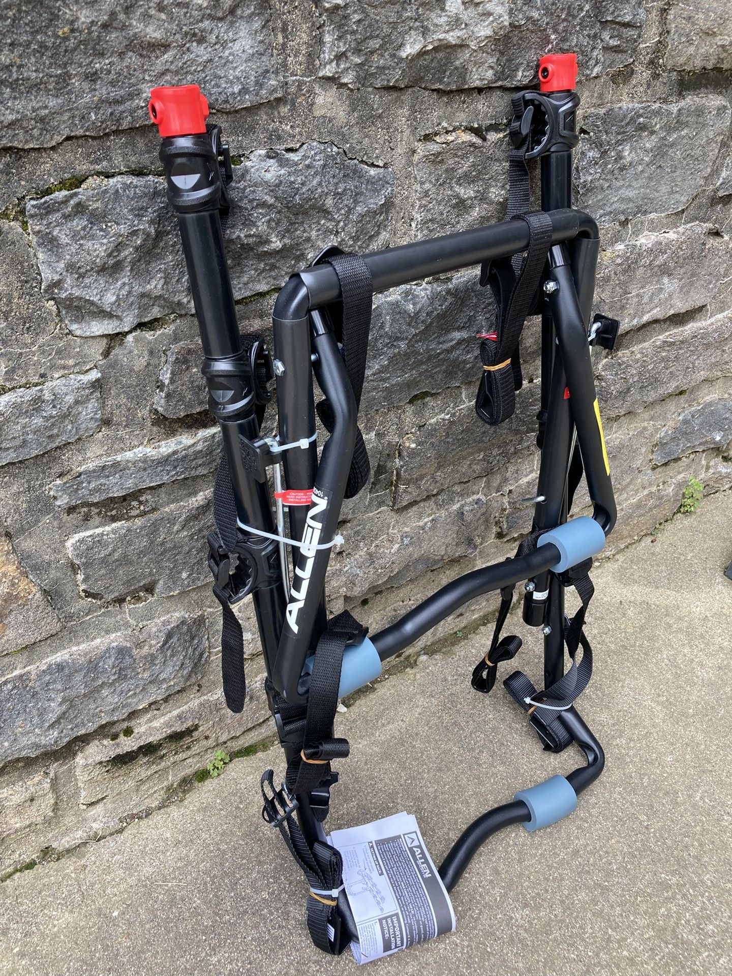 Allen Sports Deluxe Bike Trunk Mount Rack, Black