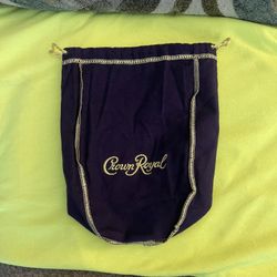  10 Crown Royal Drawstring Bags. Purple 9 Inch. 