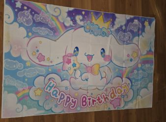Cinnamoroll Birthday Supplies 