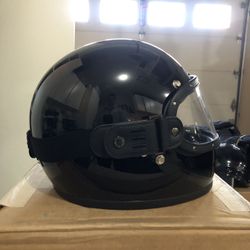 Motorcycle Helmet and Riding Jacket 