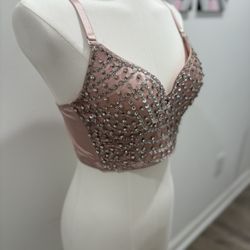 Sequin Corset Top 