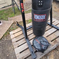 Punching Bag With Stand And Anker