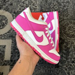 Nike Dunk Low Pink Fuschia(BRAND NEW)