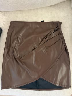 Windsor Leather Skirt
