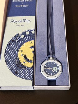 Swatch AP Bioceramic Royal Pop Lan Ba
