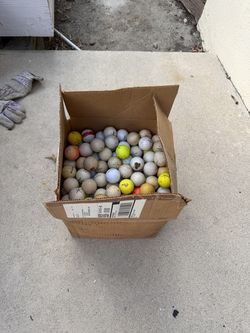 used golf balls