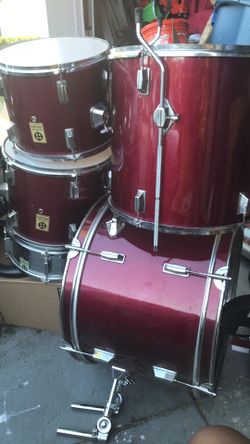 6pc Drum Set