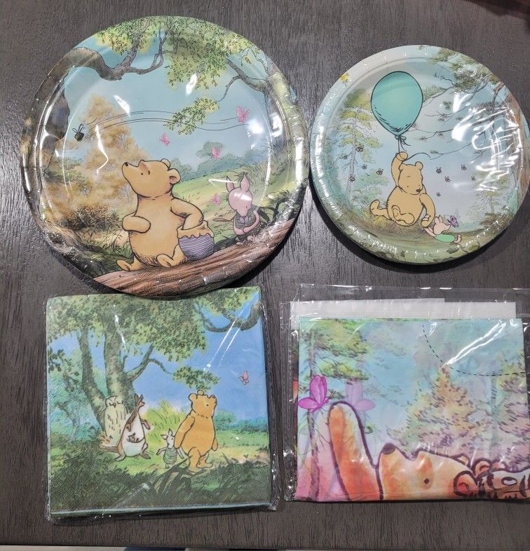 Winnie The Pooh Party Stuff