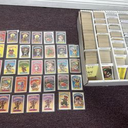 Lot Of 3779 Topps Garbage Pail Kids Cards