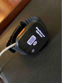 Apple Watch Ultra 2 with Black Rugged Band