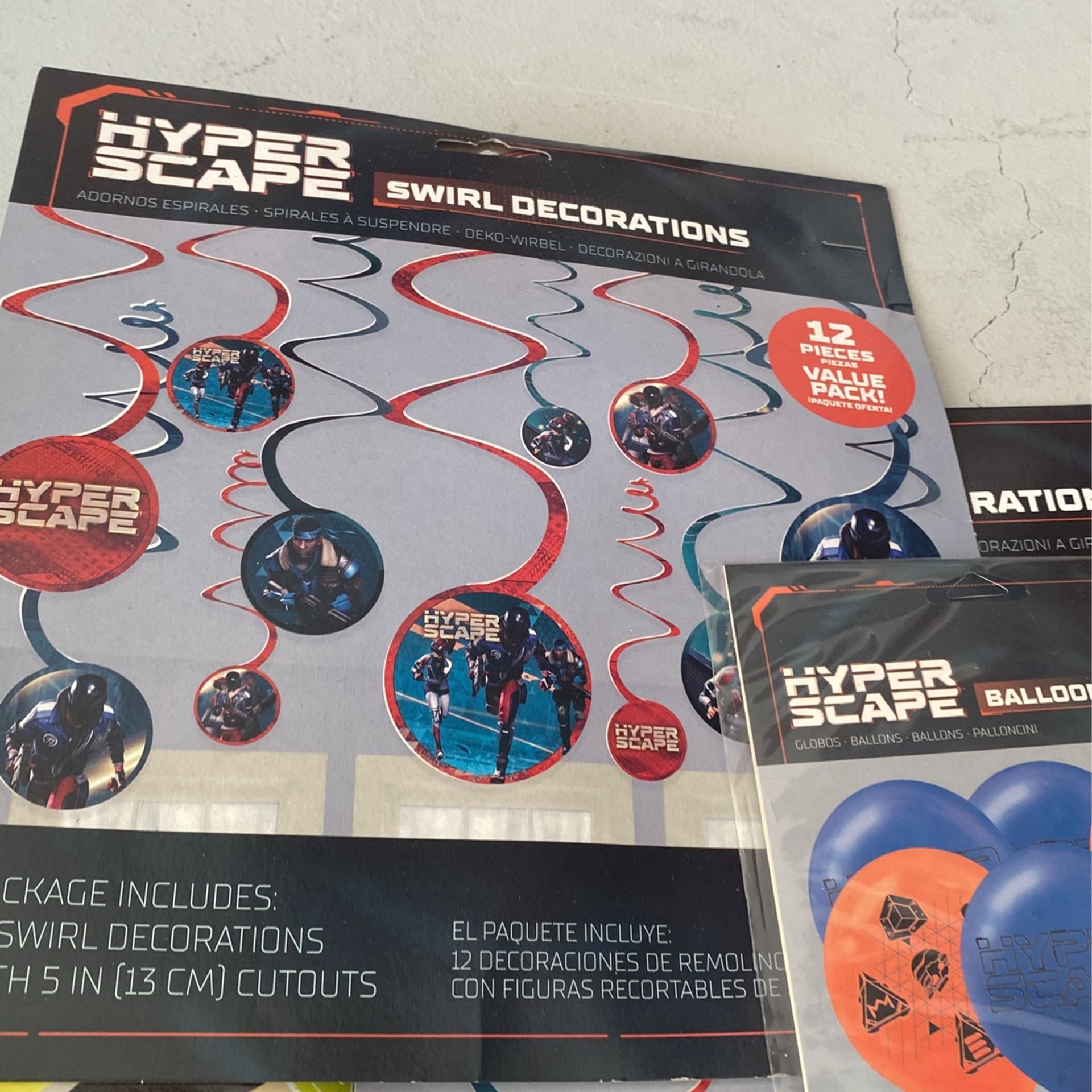 Hyperscape Party Decorations