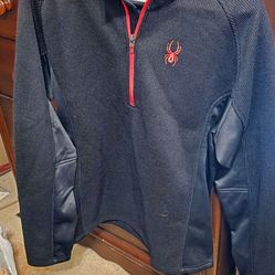 Mens  XL Spyder quarter zip