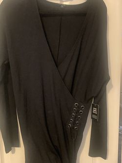 Express Cotton Dress, Black, S 