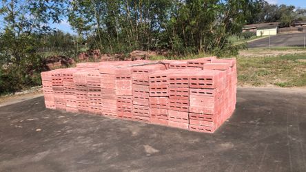 Brick Blocks. 15 1/2x 7 1/2 X 4
