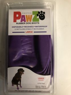 LARGE DOG RAIN BOOTIES/2 and 3/4 sets