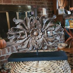 Nice Carved Wood Sculptural Piece