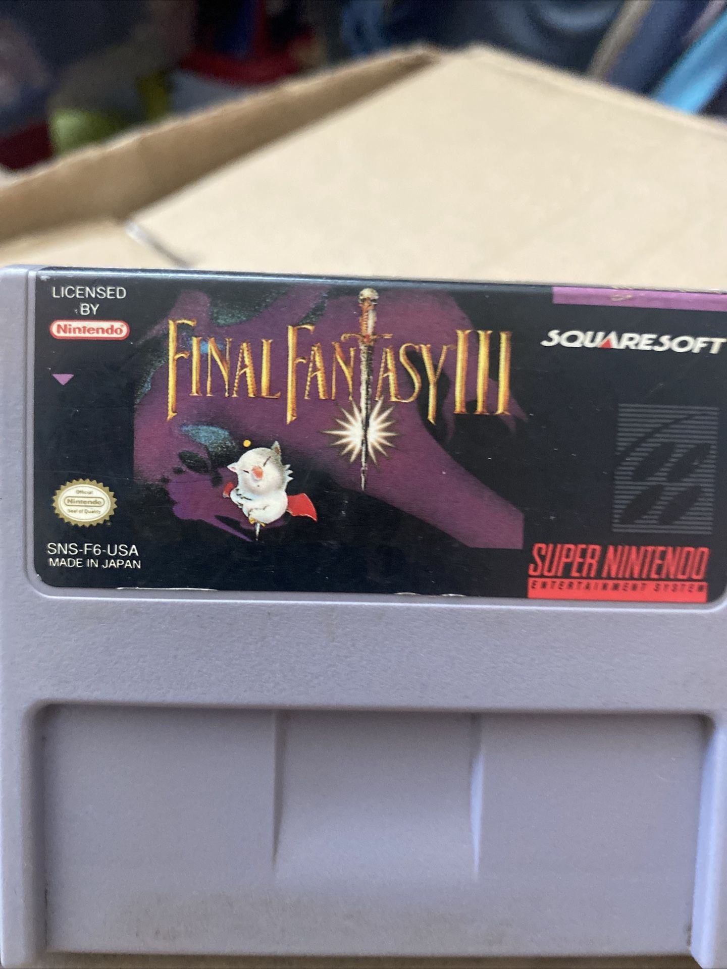 Final Fantasy 3 Super Nintendo